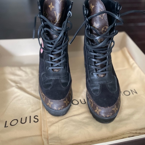 LOUIS VUITTON LAUREATE PLATFORM DESERT BOOT - Picture 5 of 10